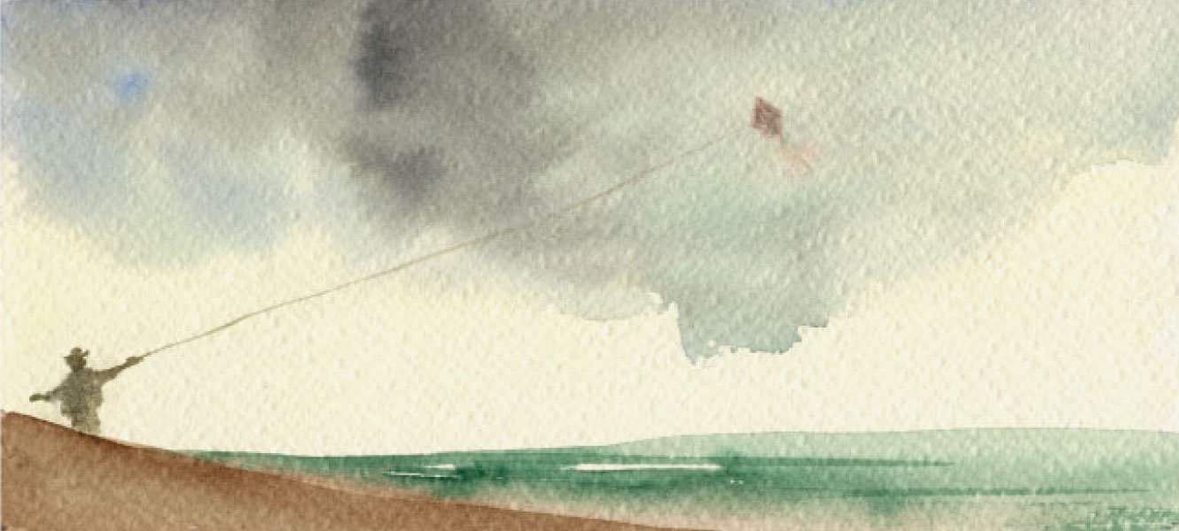 Aquarelle Watercolor 01 de Rebecca Hayward