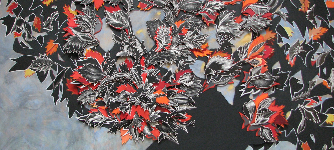 Peinture Autumn 20 Leaves de Rebecca Hayward